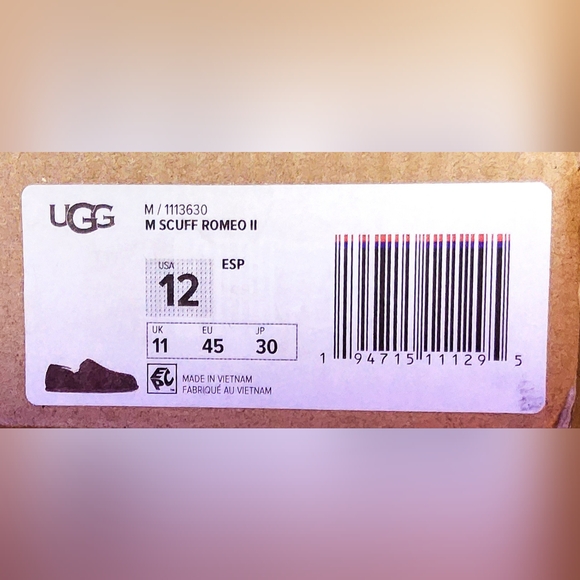 UGG Men's Scuff Romeo II - Picture 3 of 3